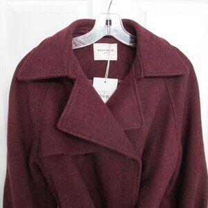 Musty Muse wool blend short coat